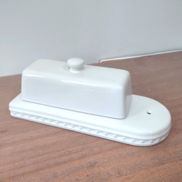 Nora Fleming Kitchen Nora Fleming Stonewear Retired Pearl Dot